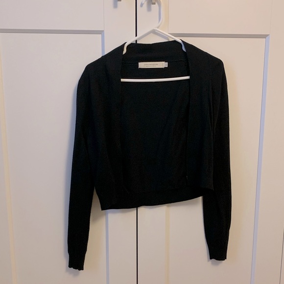 Contemporaine black open cardigan - Picture 1 of 3